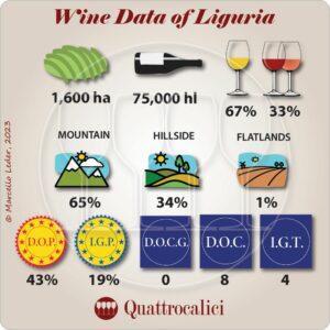 Liguria's wine data