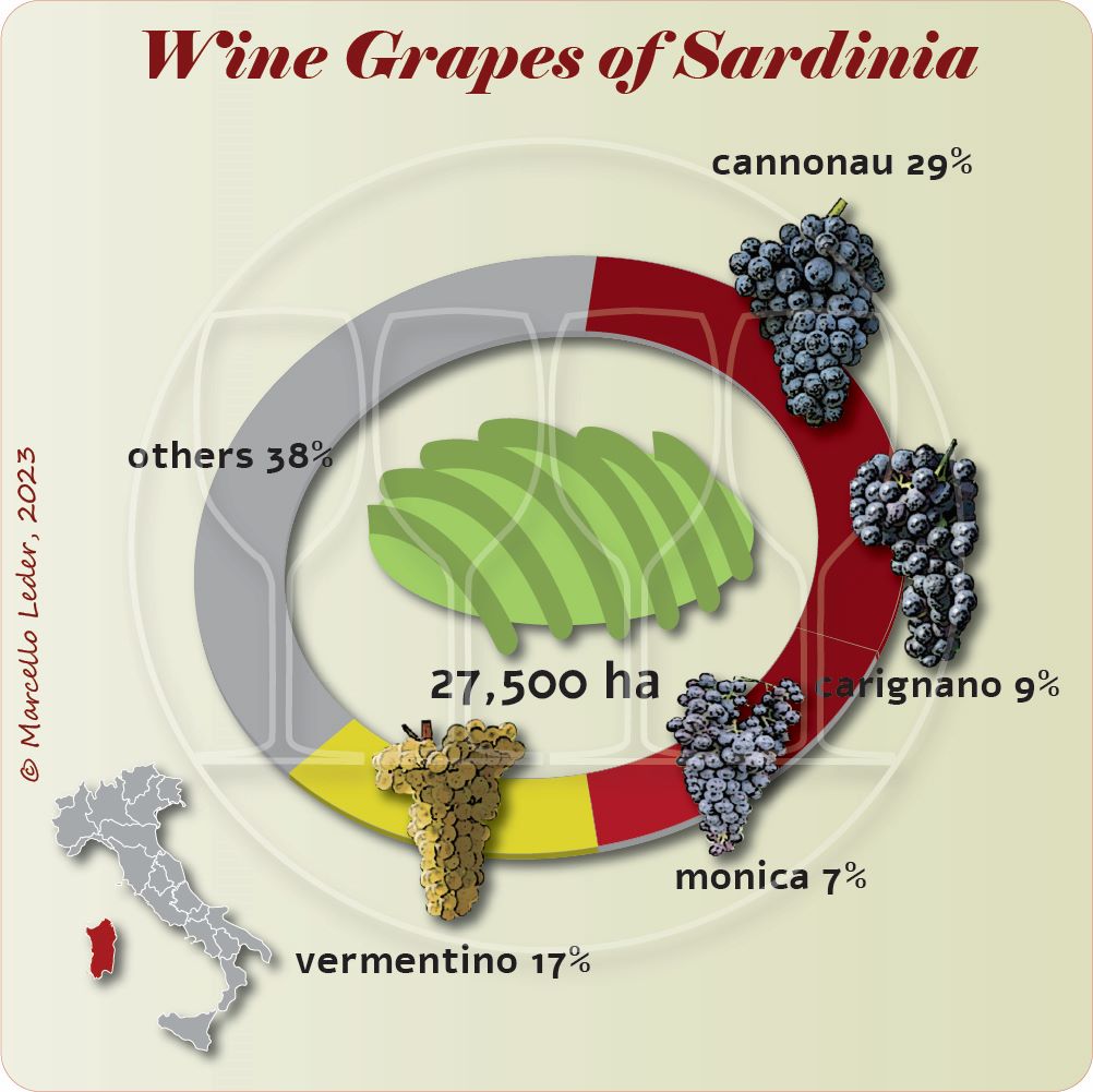 Wine Grapes of Sardinia Quattrocalici